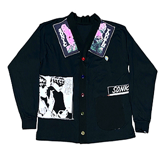 SONIC YOUTH-BAND-T Cardigan-ReM
