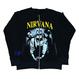 NIRVANA-BAND-T FULL ZIP-ReM