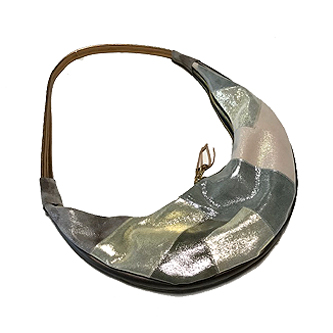 Crescent moon bag-GLD-PTW