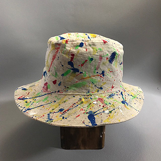 『Utility bucket hat Paint』