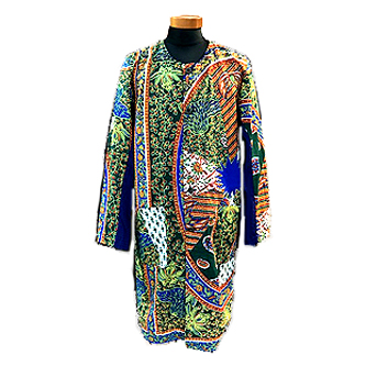 AFRICAN Fabric Coat