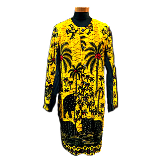 AFRICAN Fabric Coat